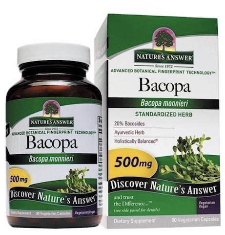 Image of Bacopa 500 mg Standardized