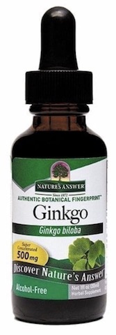 Image of Ginkgo Biloba Leaf Liquid Alcohol Free