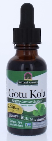 Image of Gotu Kola Liquid Alcohol Free