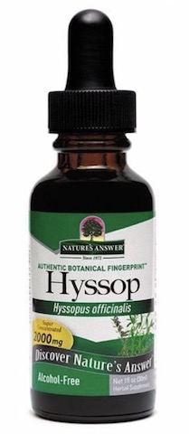 Image of Hyssop Herb Liquid Alcohol Free