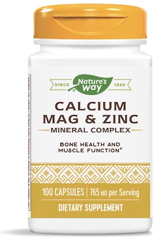 Image of Calcium, Mag & Zinc Mineral Complex 166/83/5 mg
