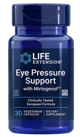 Image of Eye Pressure Support with Mirtogenol