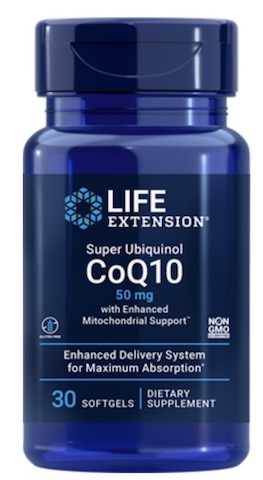 Image of Super Ubiquinol CoQ10 50 mg with Enhanced Mitochondrial Support