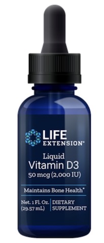 Image of Vitamin D3 50 mcg (2000 IU) Liquid Unflavored