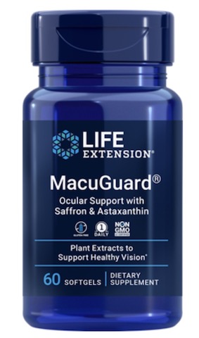 Image of MacuGuard Ocular Support with Saffron & Astaxanthin