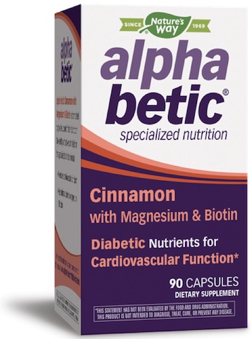 Image of alpha betic Cinnamon with Magnesium & Biotin