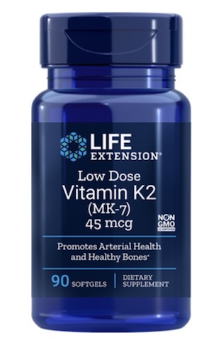 Image of Low-Dose Vitamin K2 (MK-7) 45 mcg