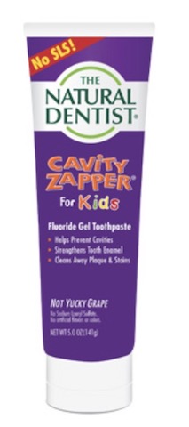 Toothpaste Kids Cavity Zapper Gel Fluroide Grape 5 Ounces , made by ...