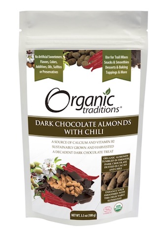 Image of Dark Chocolate Almonds with Chili