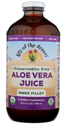 Image of Aloe Vera Juice (Inner Fillet) Preservative Free
