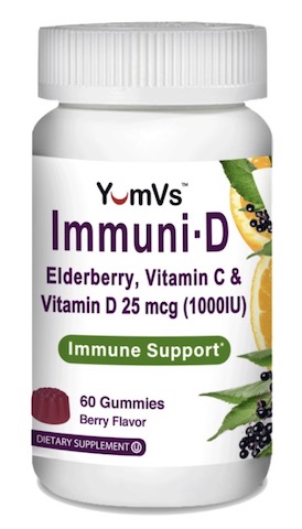 Image of Immuni-D (Sambucus with C & D) Gummies Berry