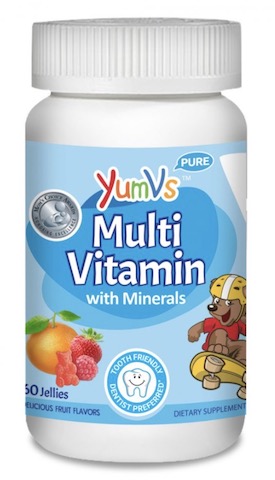 Image of Kids MultiVitamins with Minerals Jellies Fruit