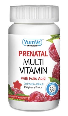 Image of Prenatal Multivitamin Jellies Raspberry