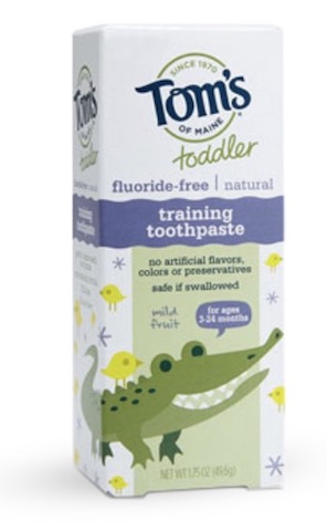 Image of Toothpaste Children's - Toddler Training  (Fluoride-Free) Mild Fruit