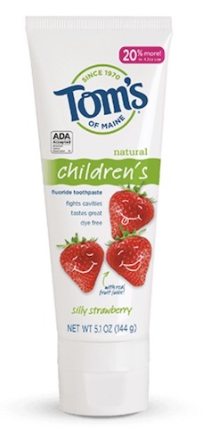 Image of Children's Toothpaste (Fluoride) Silly Strawberry