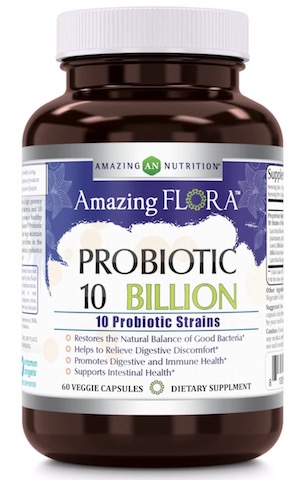 Image of Amazing Flora Probiotic 10 Billion 10 Strains
