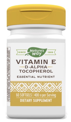 Image of Vitamin E D-Alpha Tocopherol 400 IU