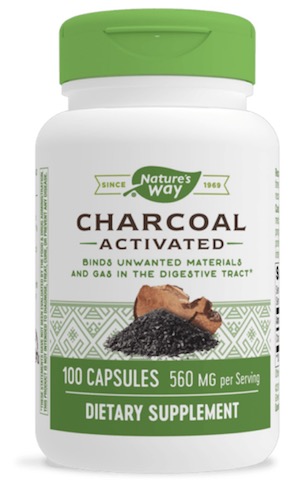 Image of Charcoal Activated 280 mg (Green Label)