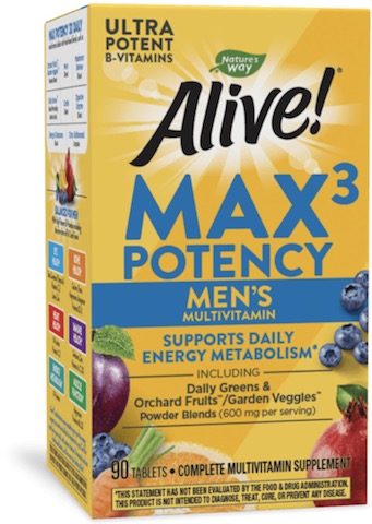 Image of Alive! Max3 Multivitamin Men's