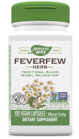 Image of Feverfew Leaves 380 mg