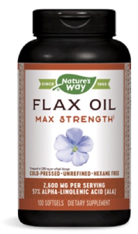 Image of Flax Oil 1300 mg Max Strength