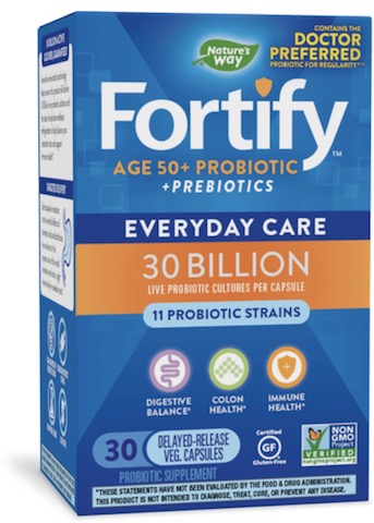 Image of Fortify Probiotic + Prebiotic Age 50+ 30 Billion