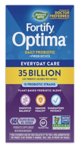 Image of Fortify Optima Daily Probiotic + Prebiotic 35 Billion