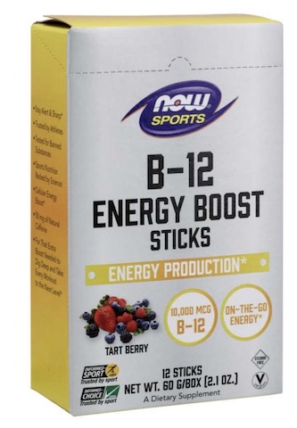 Image of B-12 Energy Boost Sticks Tart Berry