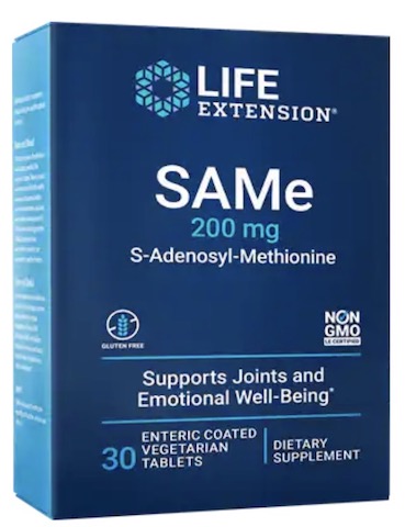 Image of SAMe 200 mg (S-Adenosyl-Methionine)
