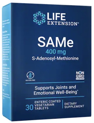 Image of SAMe 400 mg (S-Adenosyl-Methionine)