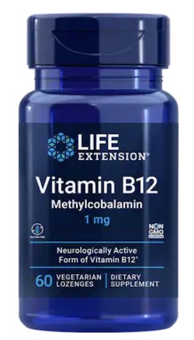 Image of Vitamin B12 Methylcobalamin 1 mg Lozenge