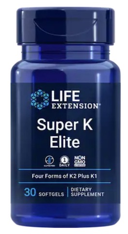 Image of Super K Elite (Four forms of K2 plus K1) 3735 mcg
