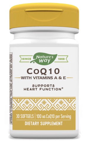 Image of CoQ10 100 mg with Vitamin A & E