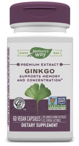 Image of Ginkgo 60 mg Standardized with Gotu Kola