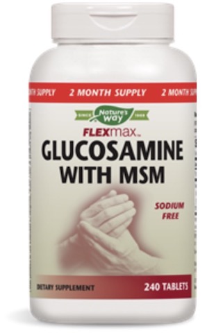 Image of FlexMax Glucosamine with MSM 550/375 mg