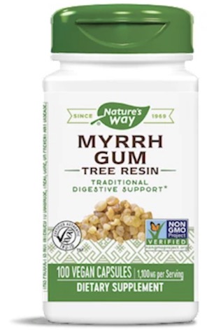Image of Myrrh Gum (Tree Resin) 550 mg