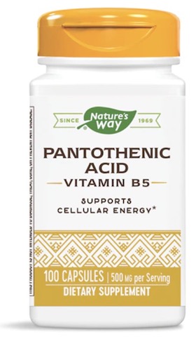Image of Pantothenic Acid 250 mg