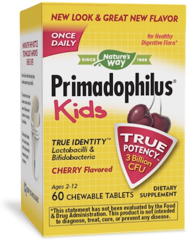 Image of Primadophilus KIDS Probiotic 3 Billion Chewable Cherry