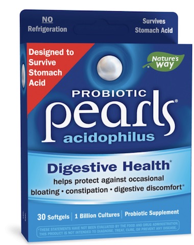 Image of Probiotic Pearls Acidophilus Digstive Health 1 Billion