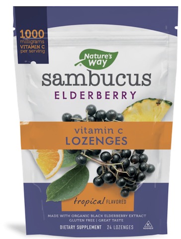 Image of Sambucus Vitamin C Lozenges Tropical