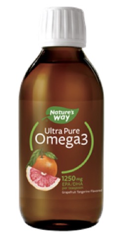 Image of Ultra Pure Omega3 1250 mg Liquid Grapefruit Tangerine