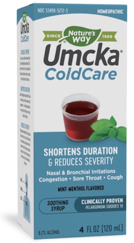 Image of Umcka Cold Care Syrup Mint-Menthol