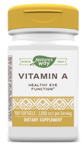 Image of Vitamin A 3000 mcg (10,000 IU)