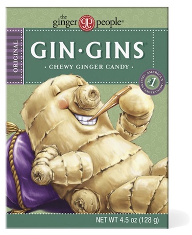 Image of Gin Gins Chewy Ginger Candy Original Box