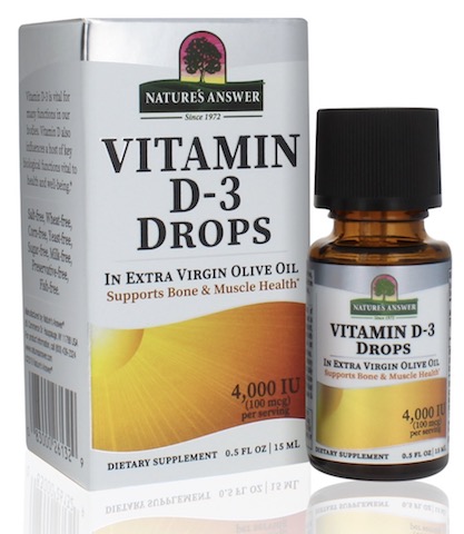 Image of Vitamin D3 Drops 4,000 IU