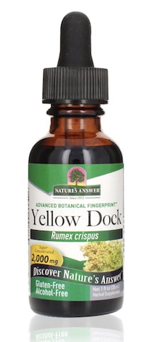 Image of Yellow Dock Liquid Alcohol Free