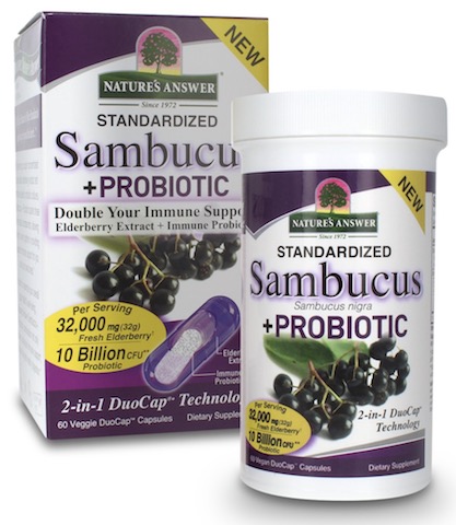 Image of Sambucus + Probiotic 50 mg/5 Billion Capsule