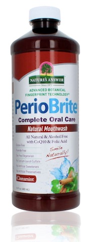 Image of PerioBrite Mouthwash Cinnamint (Alcohol Free)