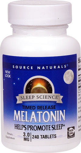 Image of Melatonin 3 mg Tablet Timed Release