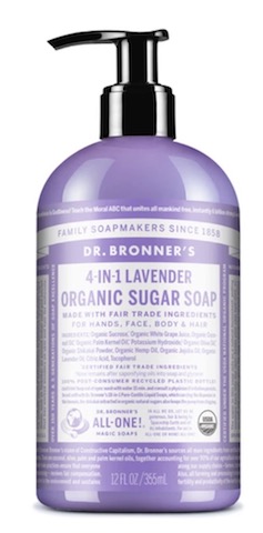 Image of Sugar Soap Liquid Organic Lavender